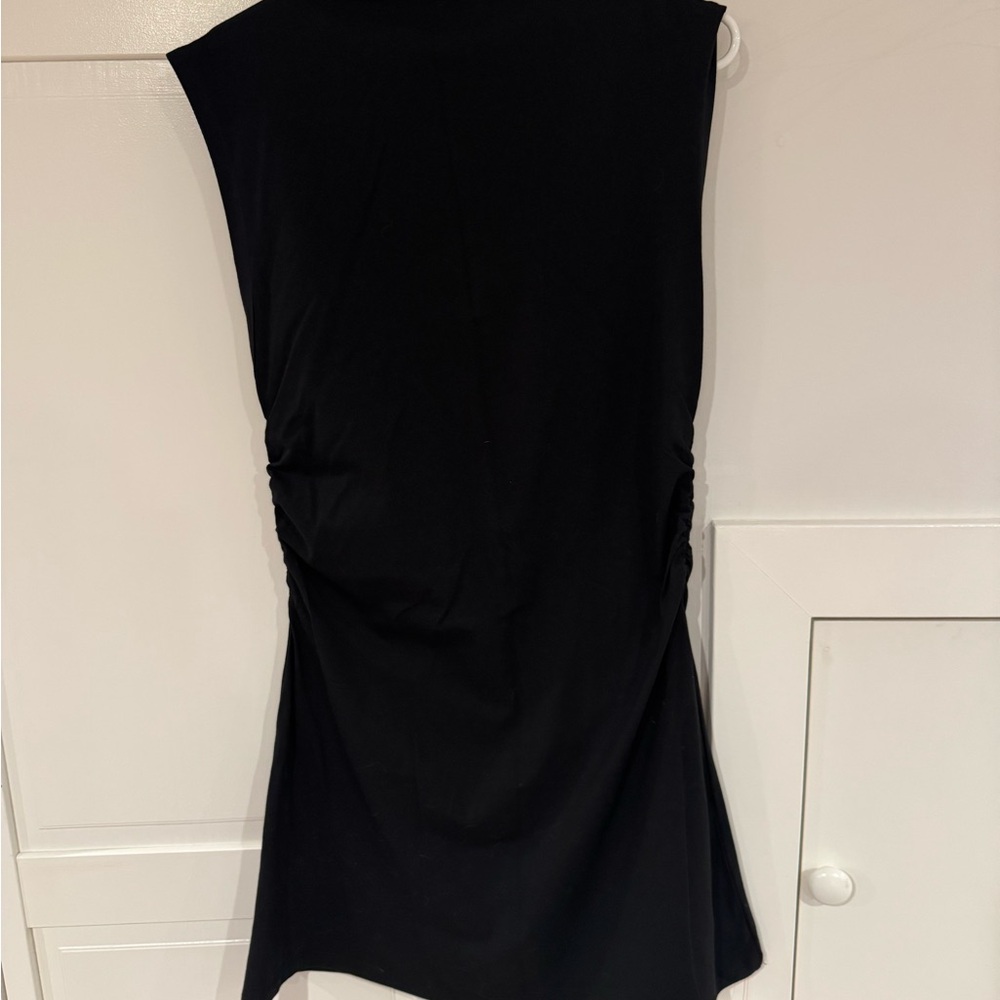 Asos Design mini dress with ruched sides NWT